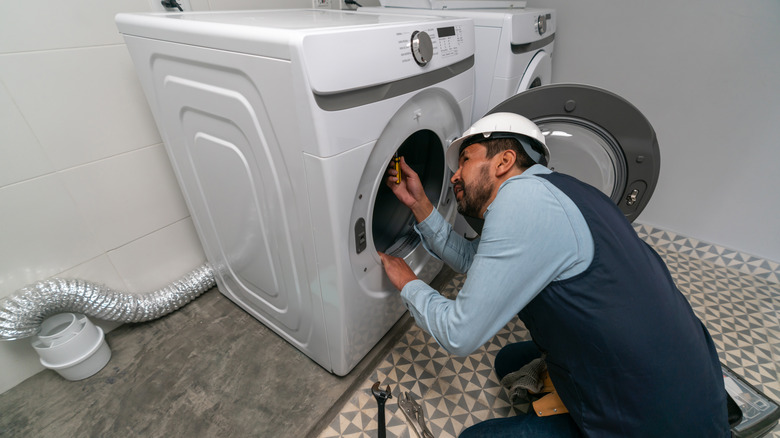 La Mirada washer- dryer installation